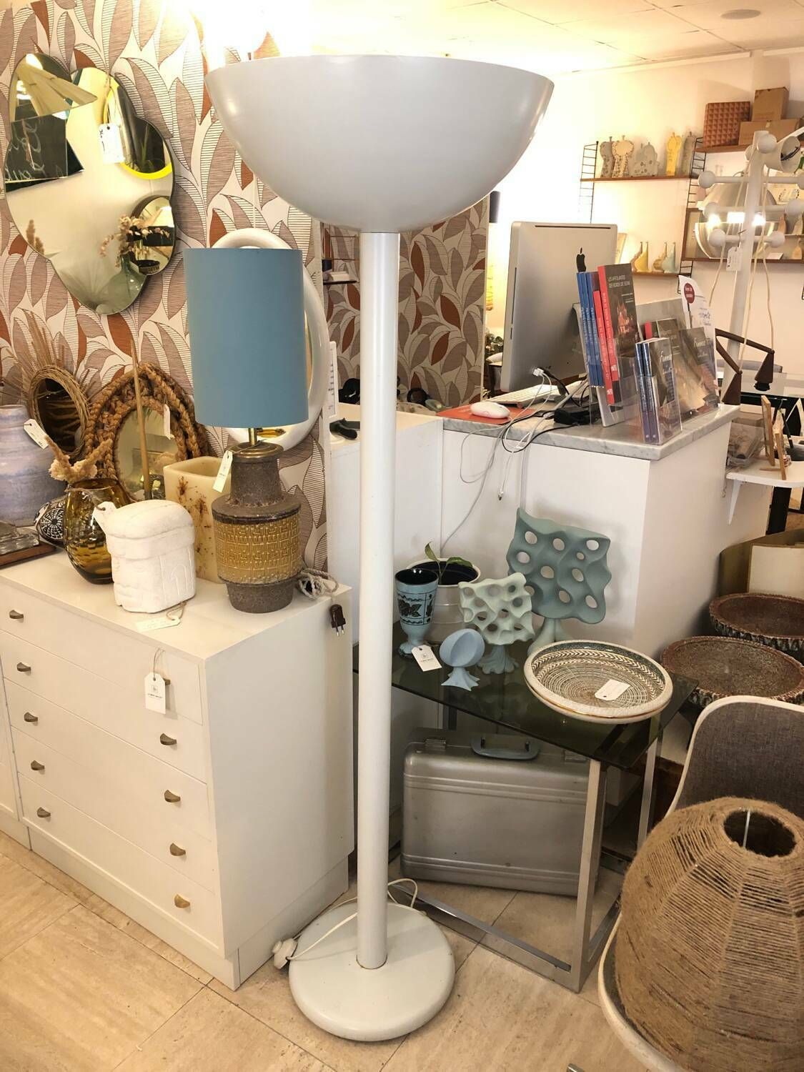 photo furniture Vintage Mushroom Floor Lamp, 1970s
