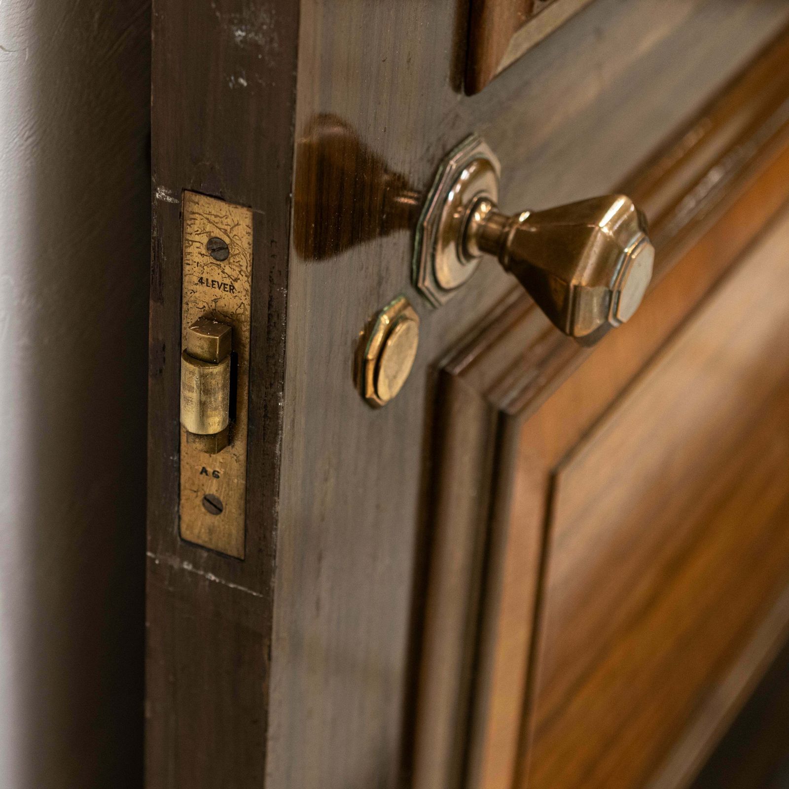 photo for sale Walnut Cloakroom Doors Reclaimed From Clothworkers' Hall