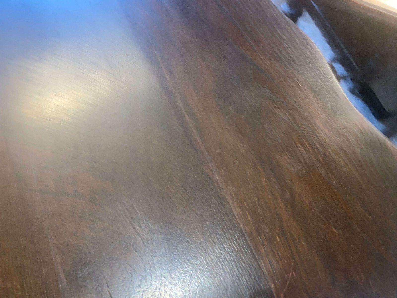 photo for sale Antique Table With Barley Twist Legs And A Scalloped Edge. Victorian Oak Occasional Table