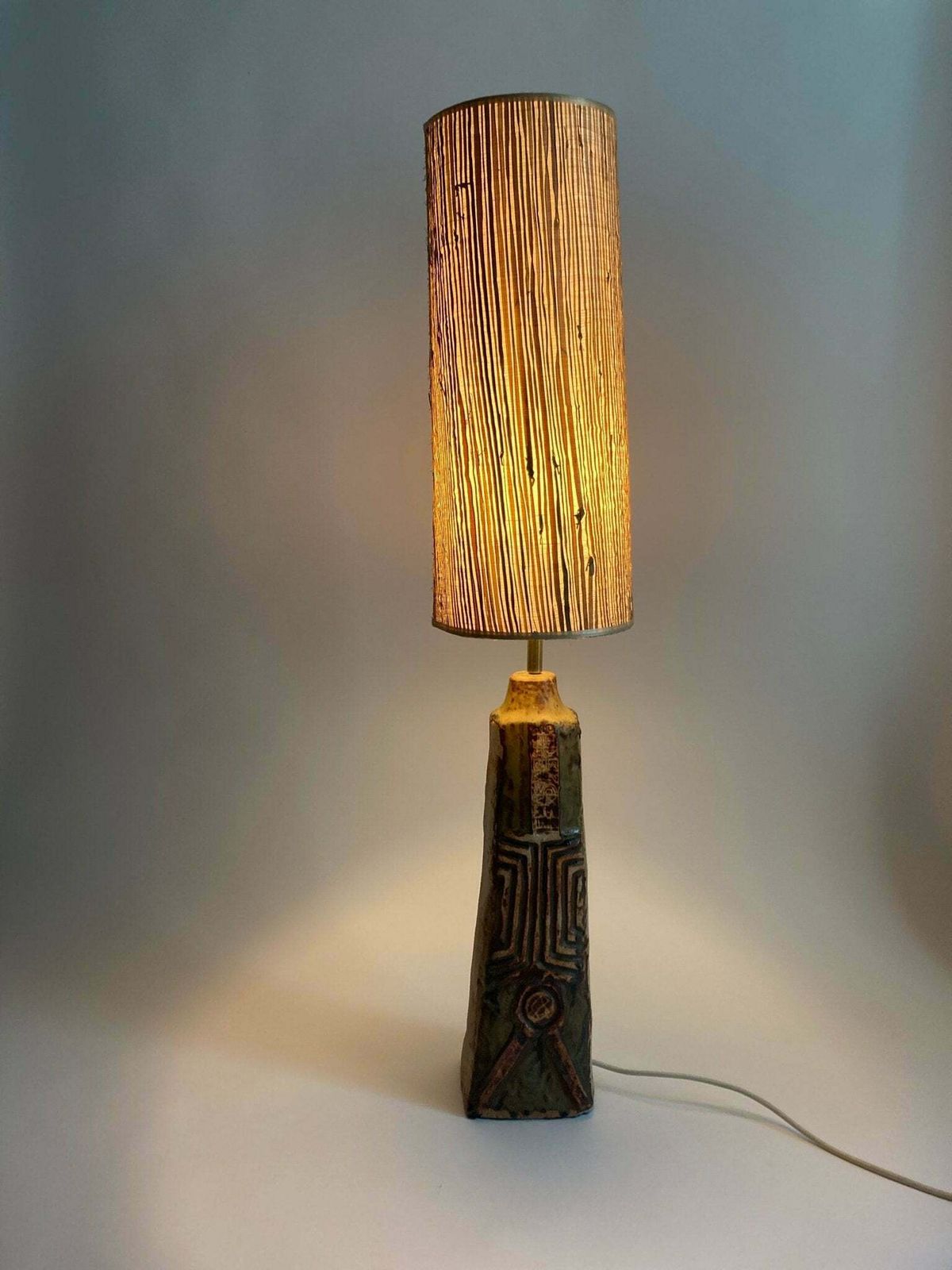 photo furniture Bernard Rooke Stoneware Lamp C1960s