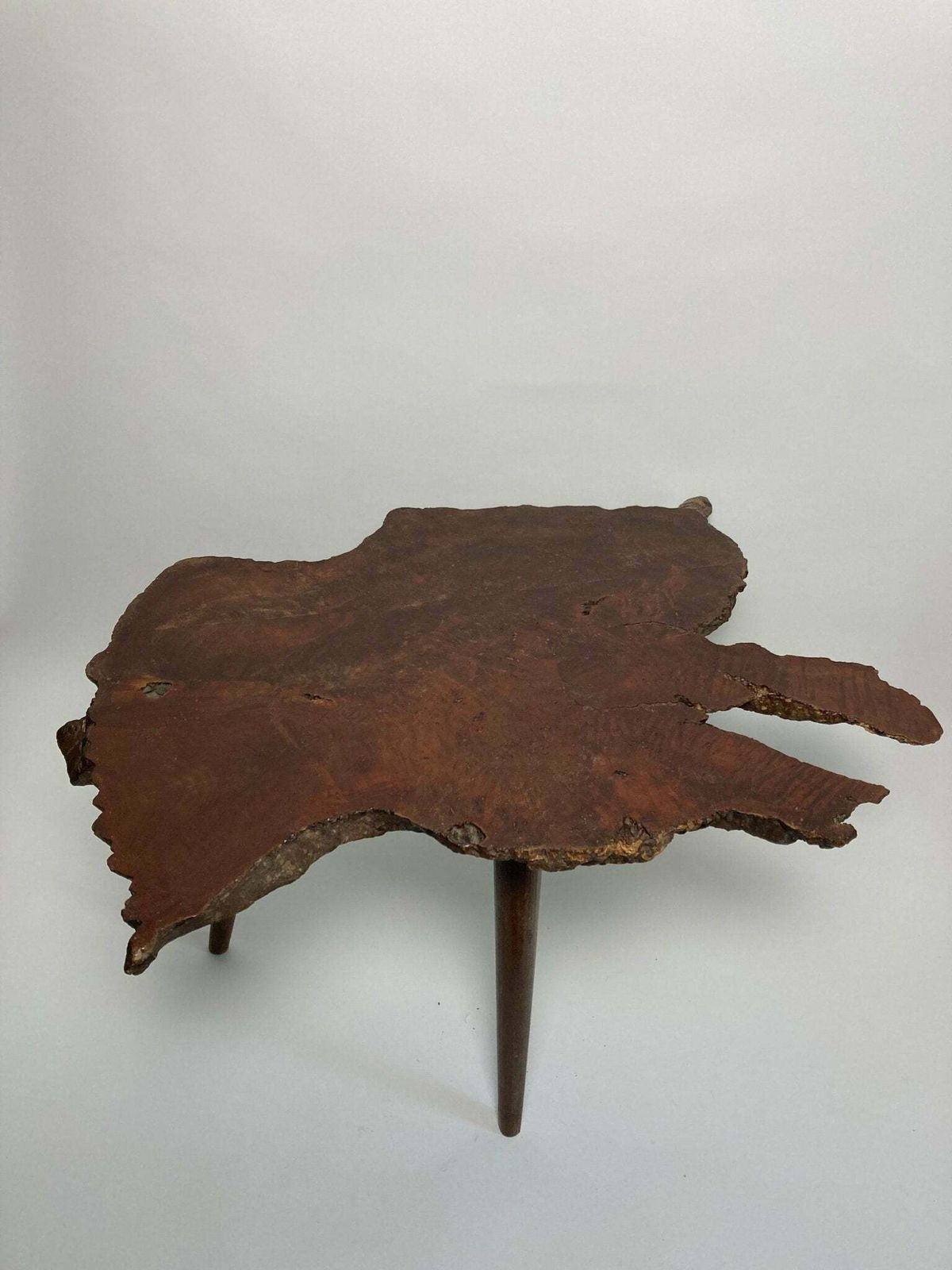 Naturalist Wood Coffee Table, Mid 20th Century photo for sale