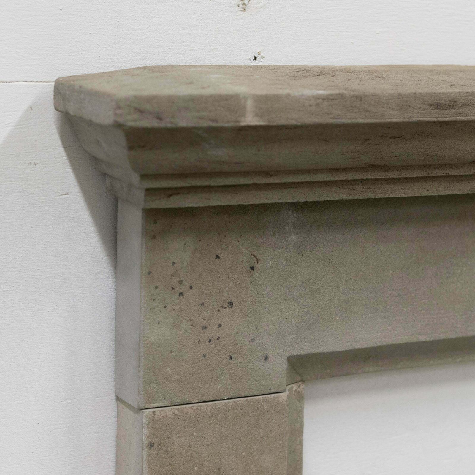 2200.0 Antique Late 18th Century Stone Fireplace Surround photo