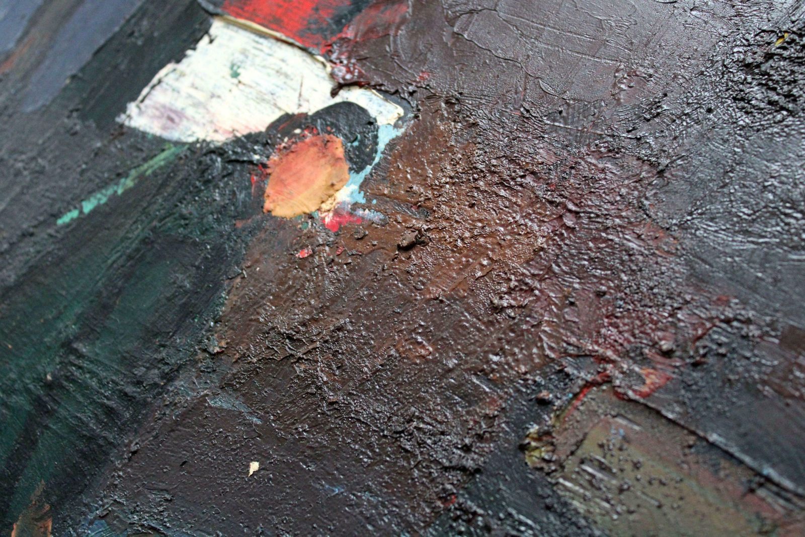 Aleksandr Rodin Walk. Oil On Cardboard, photo buy