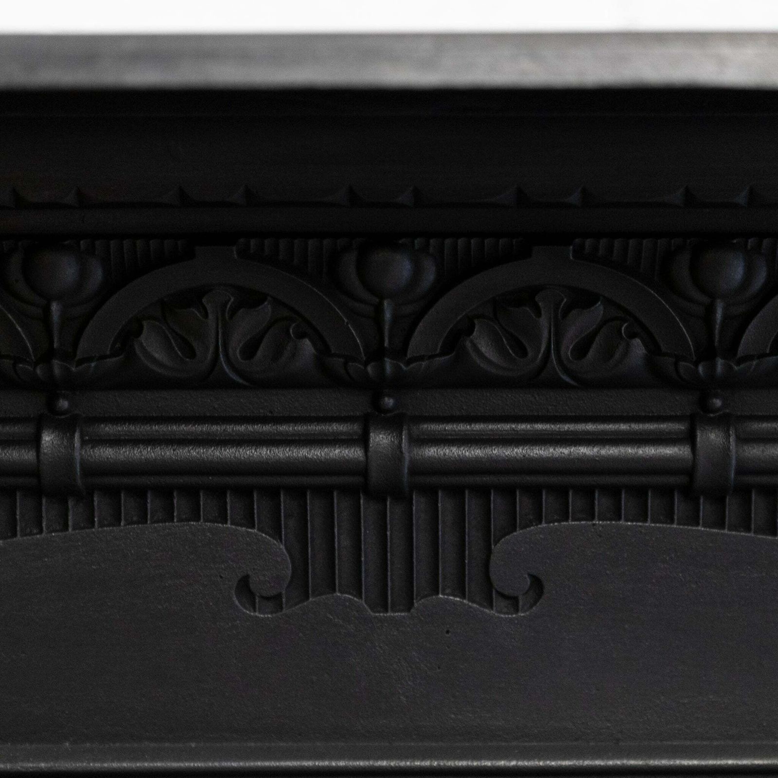 Antique Cast Iron Combination Fireplace photo for sale