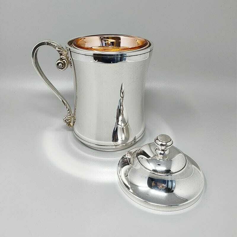 1960s Stunning Ice Bucket By Macabo. Made In Italy. photo Home Decor