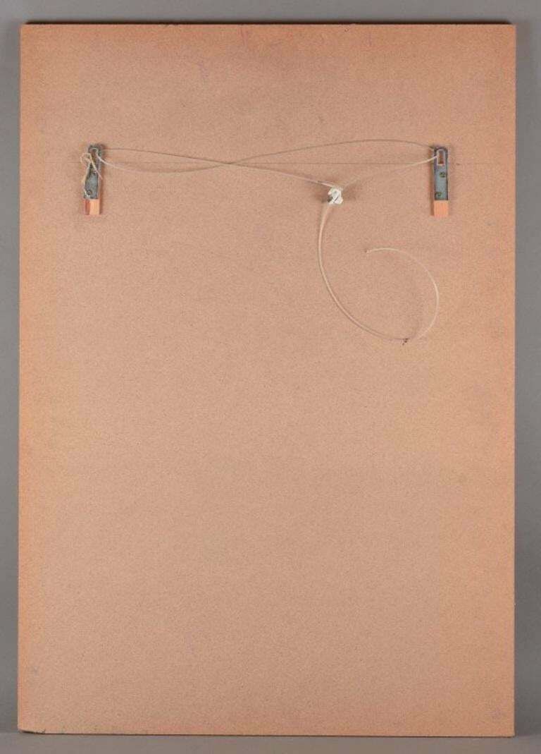 A. Rust, German Artist. Acrylic Painting On Wood Panel. Abstract Composition. photo buy