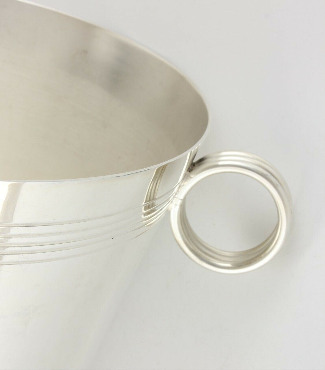 Silver Plated Udner France Wine Cooler In Box. French Champagne Bucket. photo 430.0