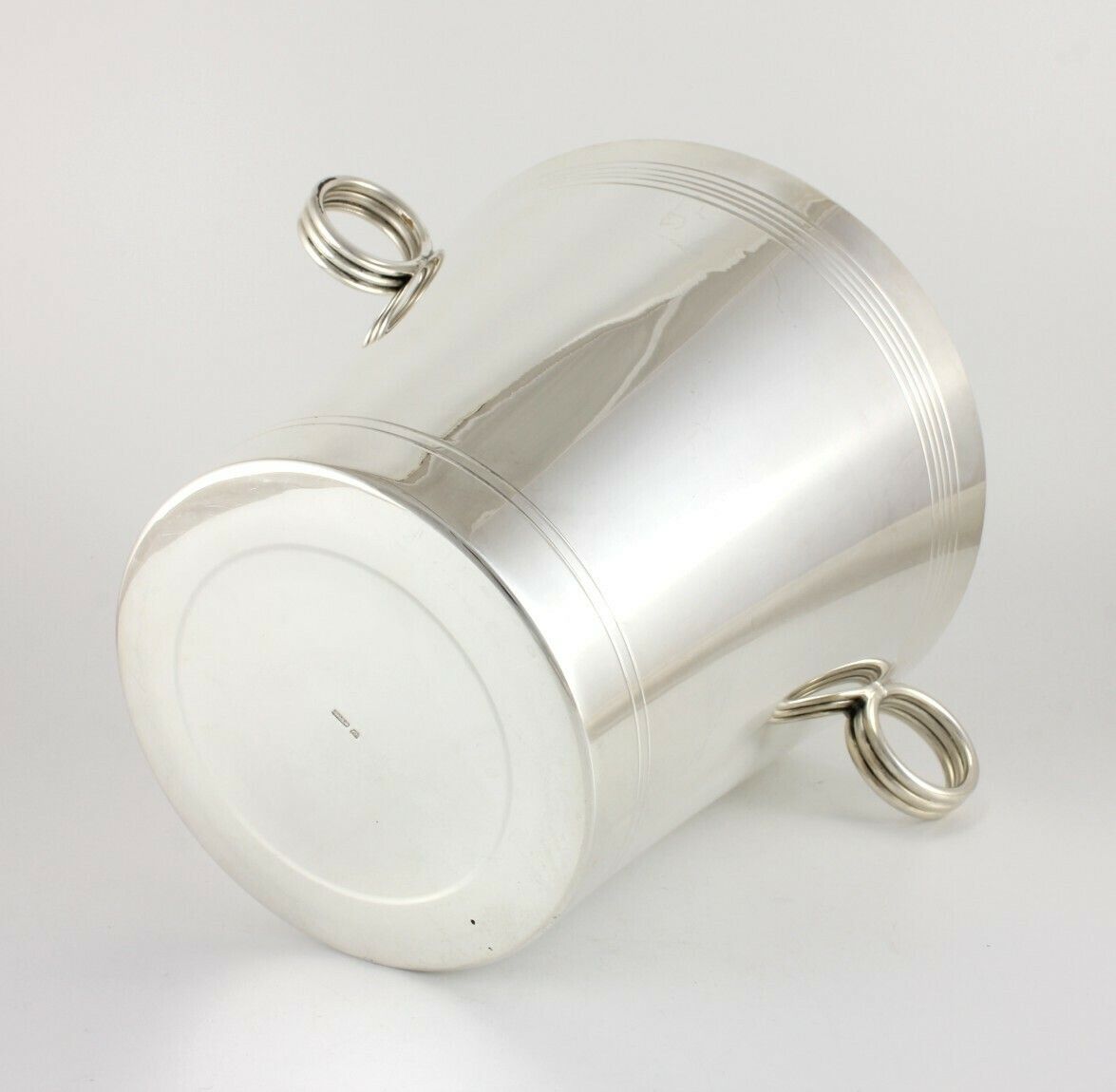 Silver Plated Udner France Wine Cooler In Box. French Champagne Bucket. photo vintage