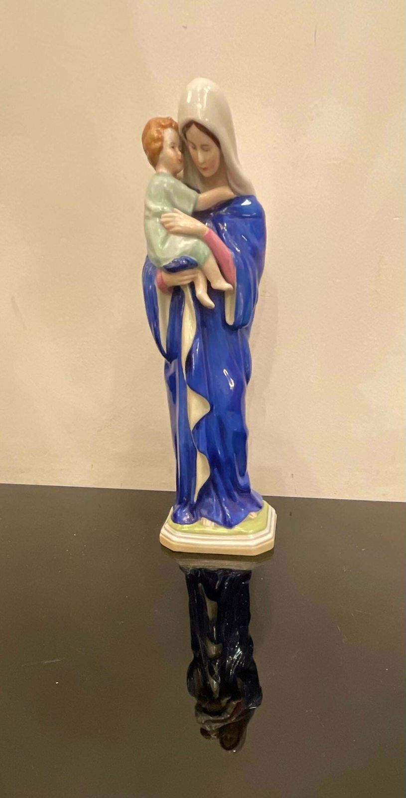 Kister Schibe Alsbach   Madonna Con Bambino   Porcellana Del 1940 photo Home Decor