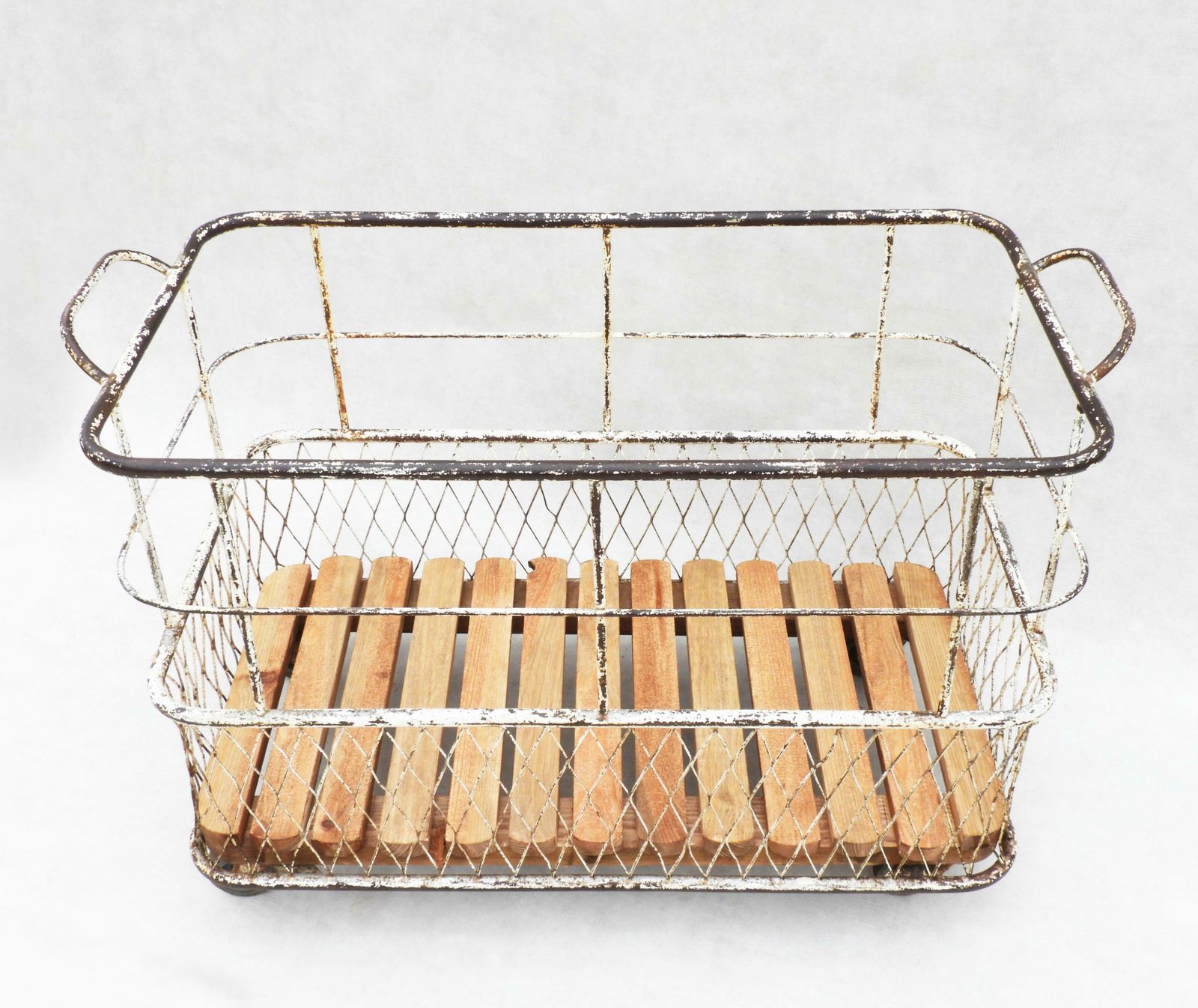 French Mid Centruy Industrial Boulangerie Trolley Cart C1950 photo vinterior