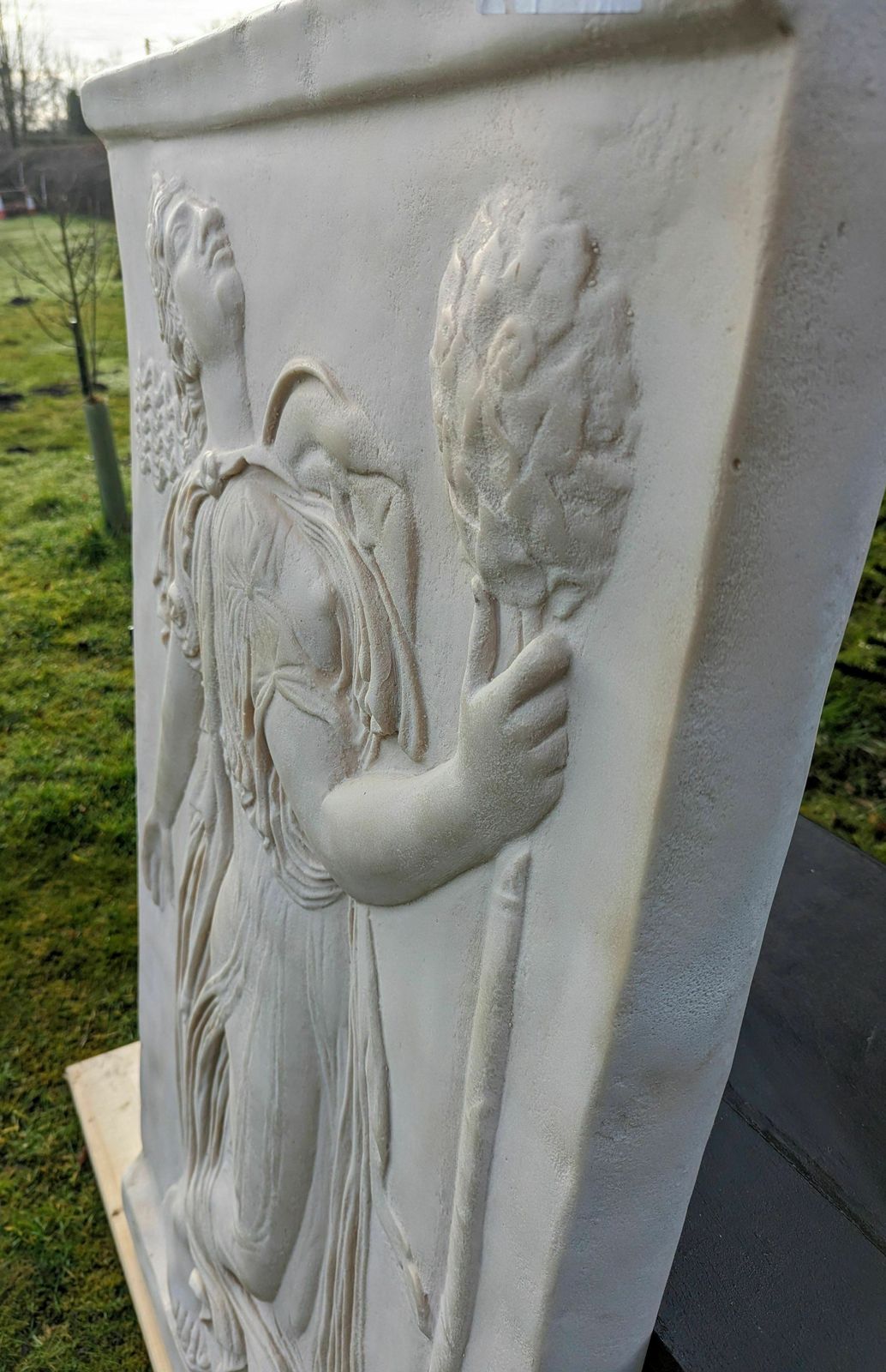 photo furniture Marble Resin Authentic Maenads No 1 Casts Pool / Wall Panels . Delivery Available Via Our Sister Courier Company 0218.