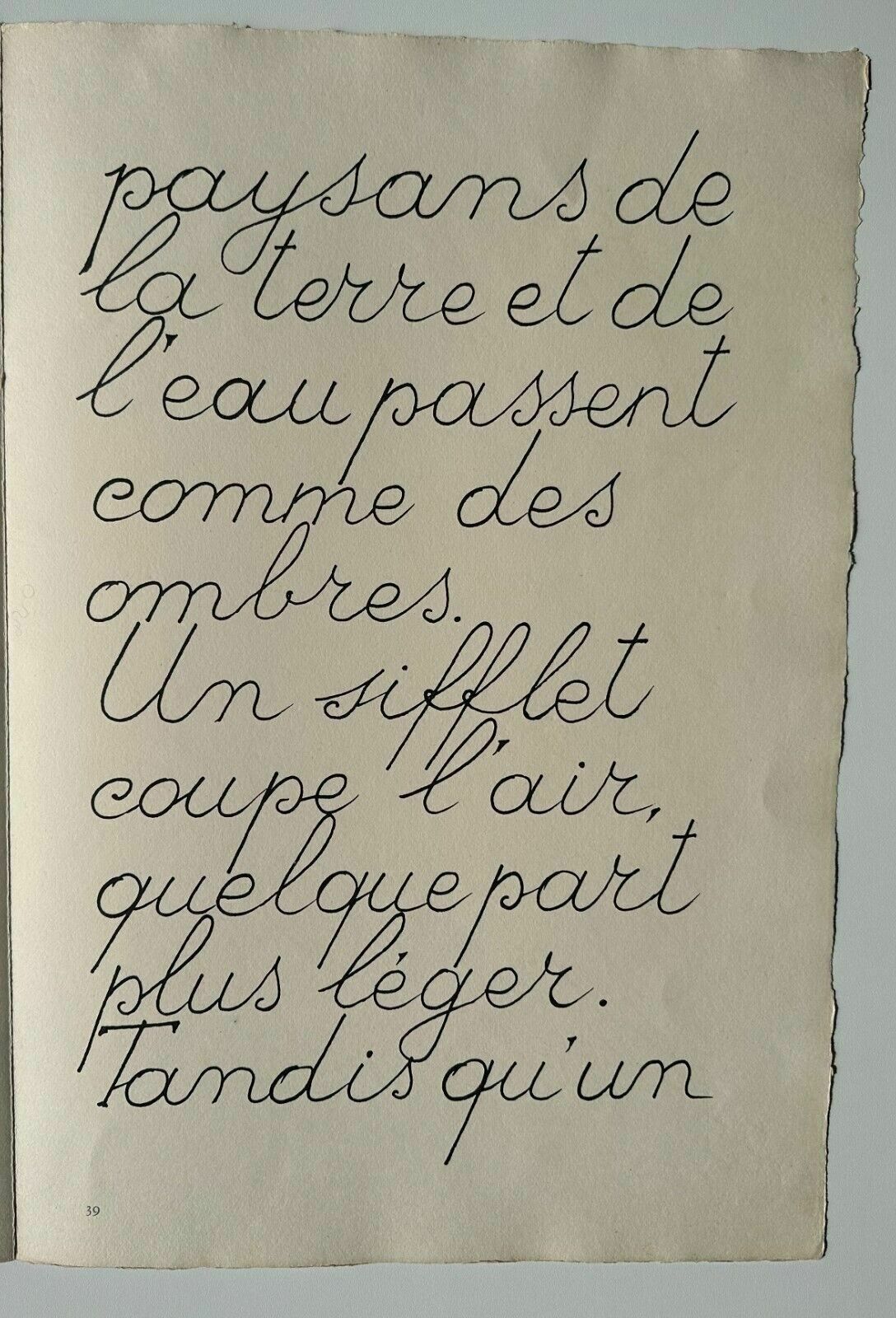 Braque Reverdy   The Freedom Of The Seas 1959 Lithograph Maeght Poetry Typography photo furniture