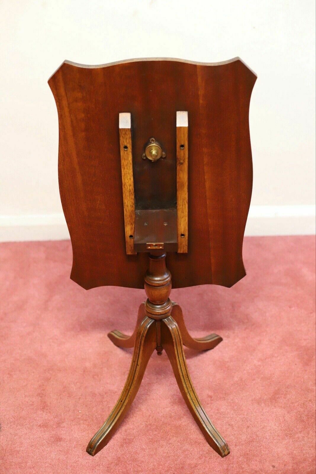 photo for sale Bevan Funnell Reprodux Lovely Mahogany Tilt Top Occasional Table