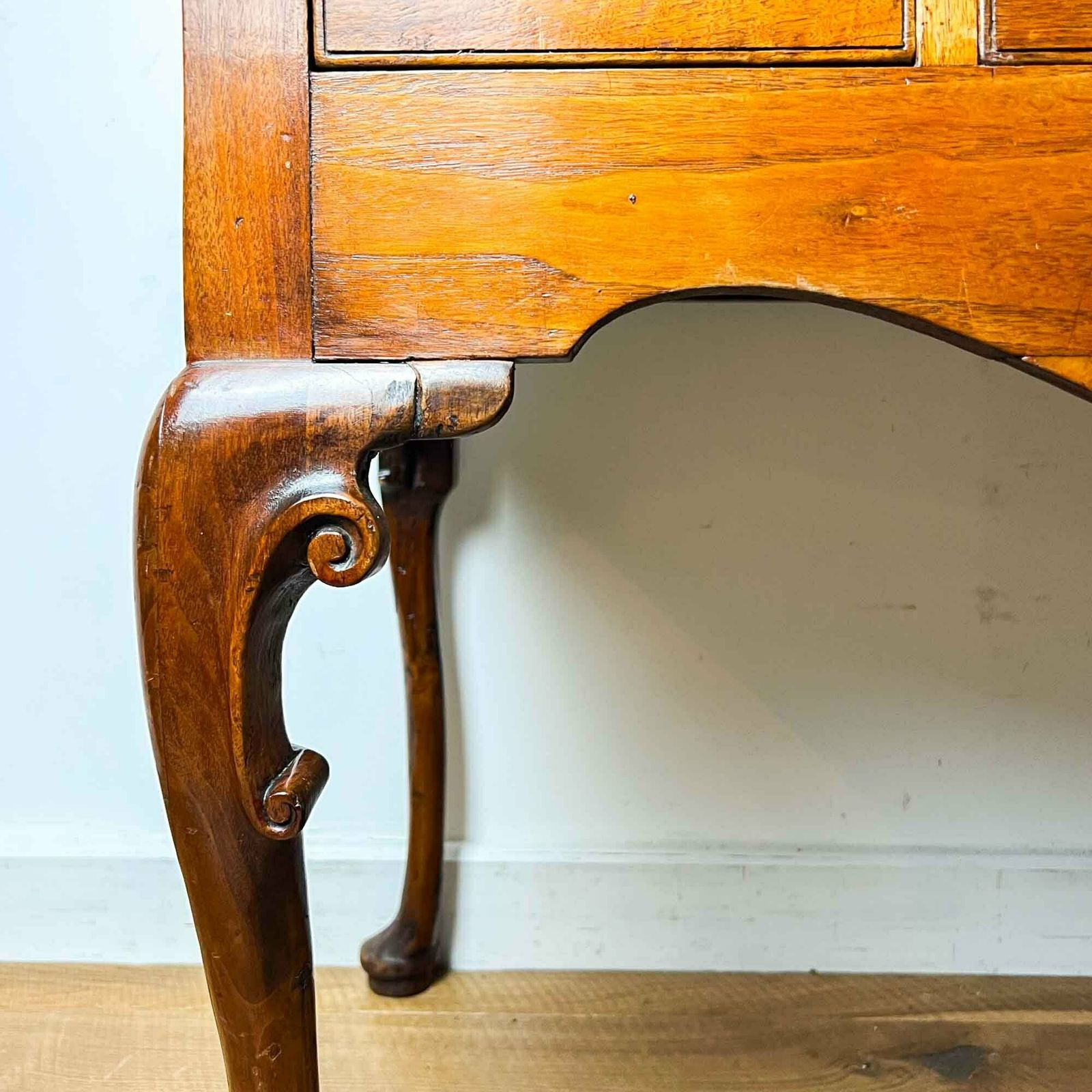Georgian Fruitwood And Oak Lowboy photo 790.0