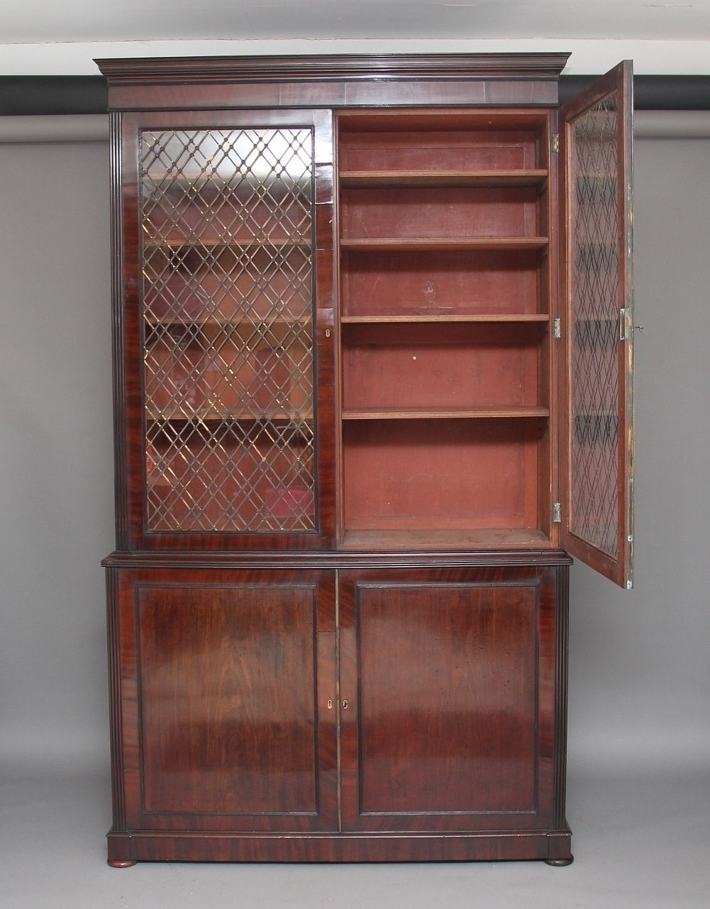 Large Regency Mahogany Bookcase photo furniture