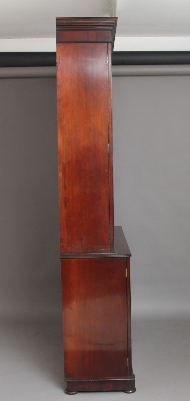 photo for sale Large Regency Mahogany Bookcase