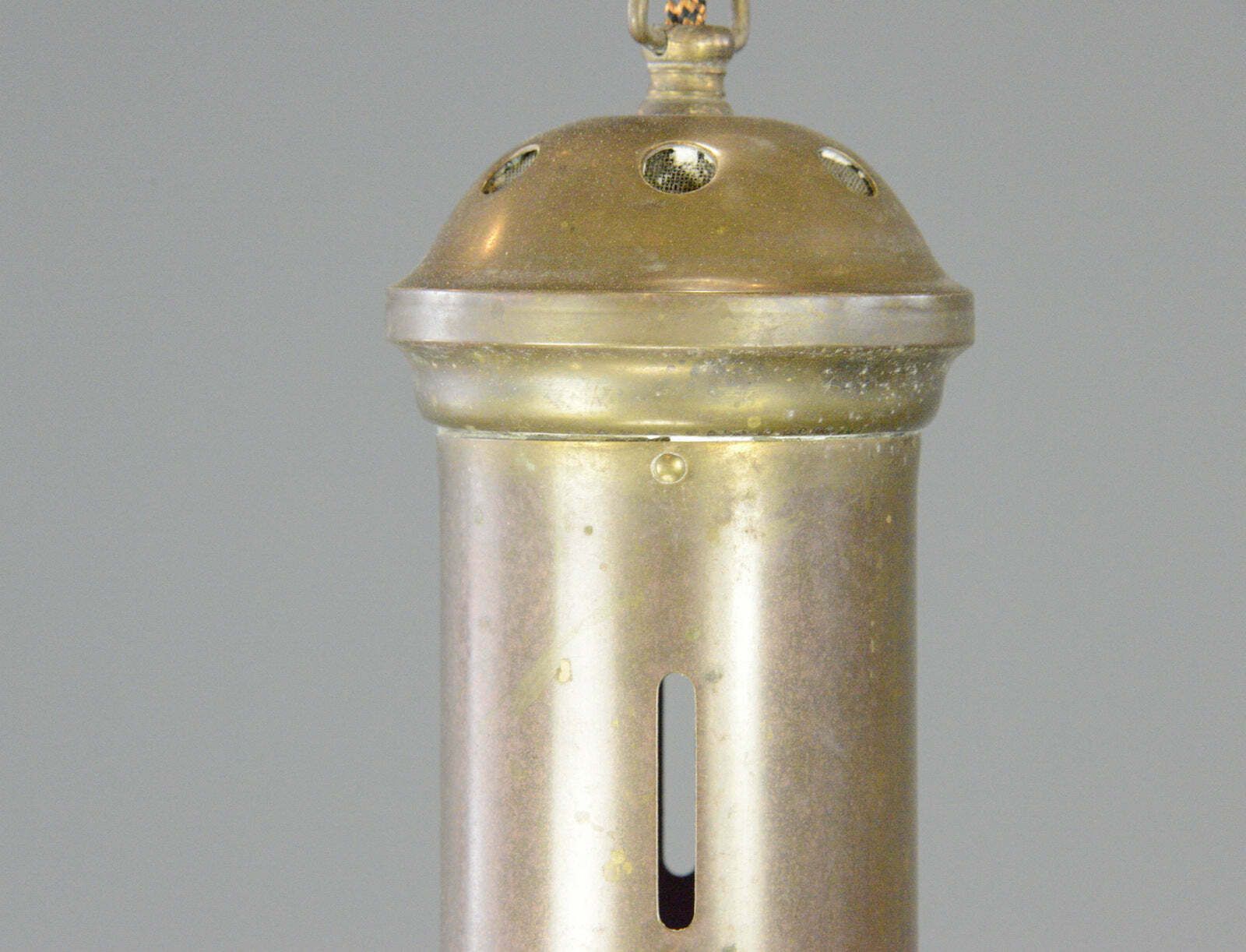 Copper Pendant Light By Reinlicht Circa 1920s photo for sale