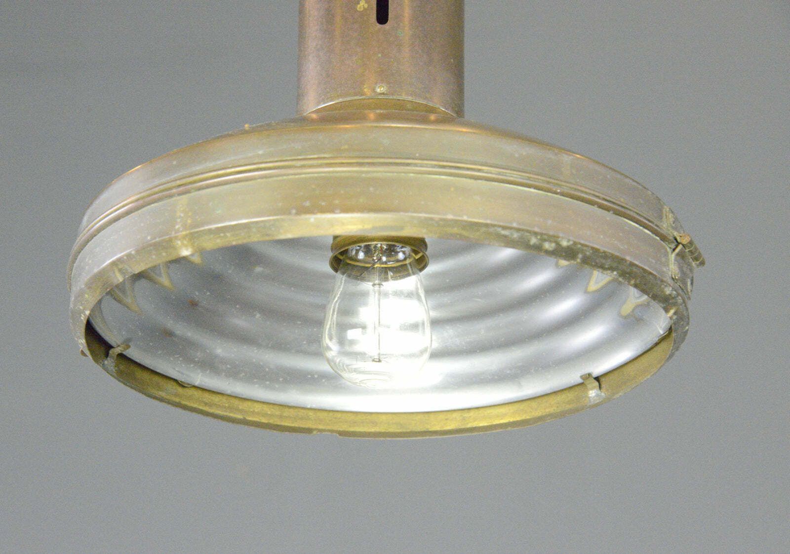 Copper Pendant Light By Reinlicht Circa 1920s photo 250.0