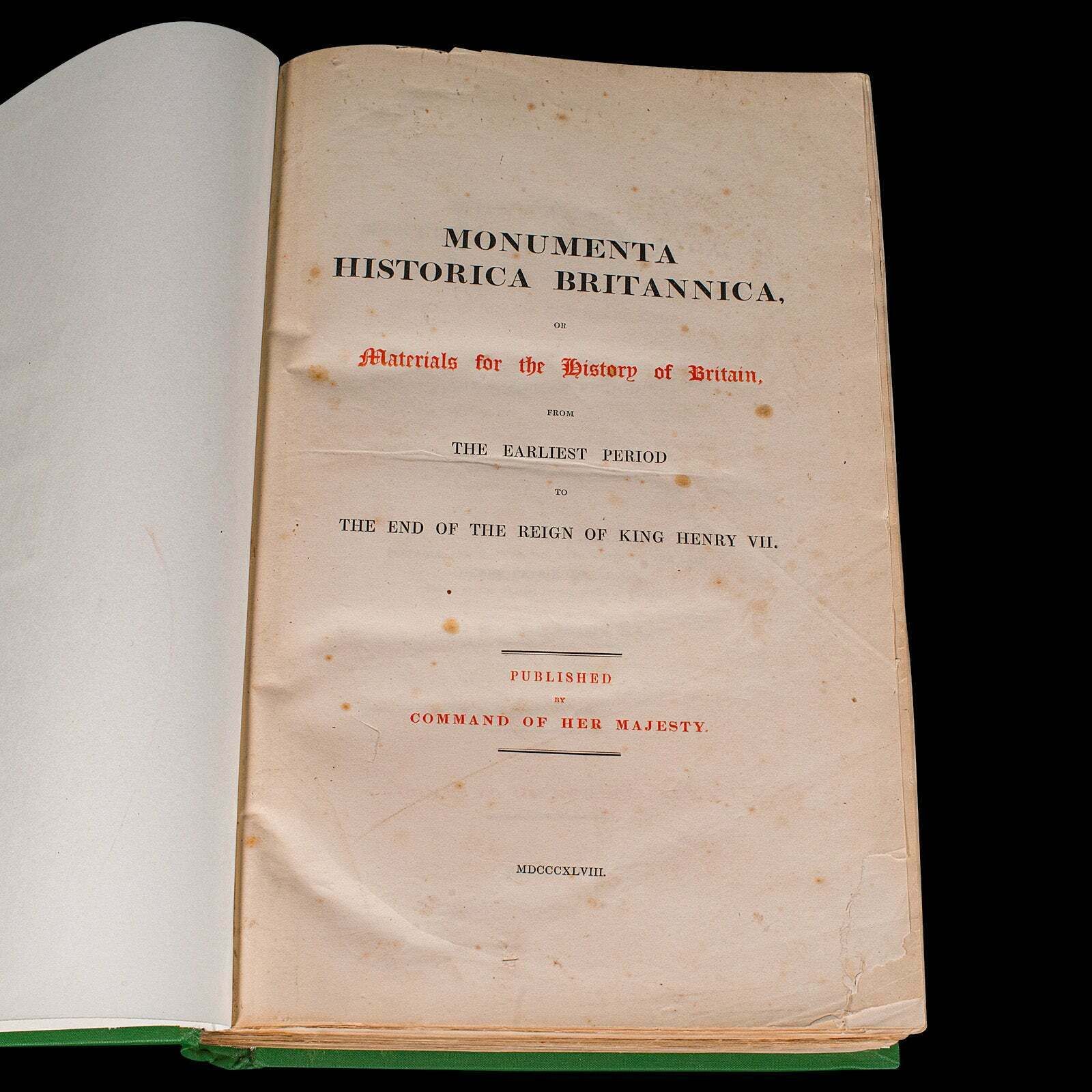 Large Antique Encyclopaedia, Historica Britannica, Multilingual Book, Victorian photo for sale