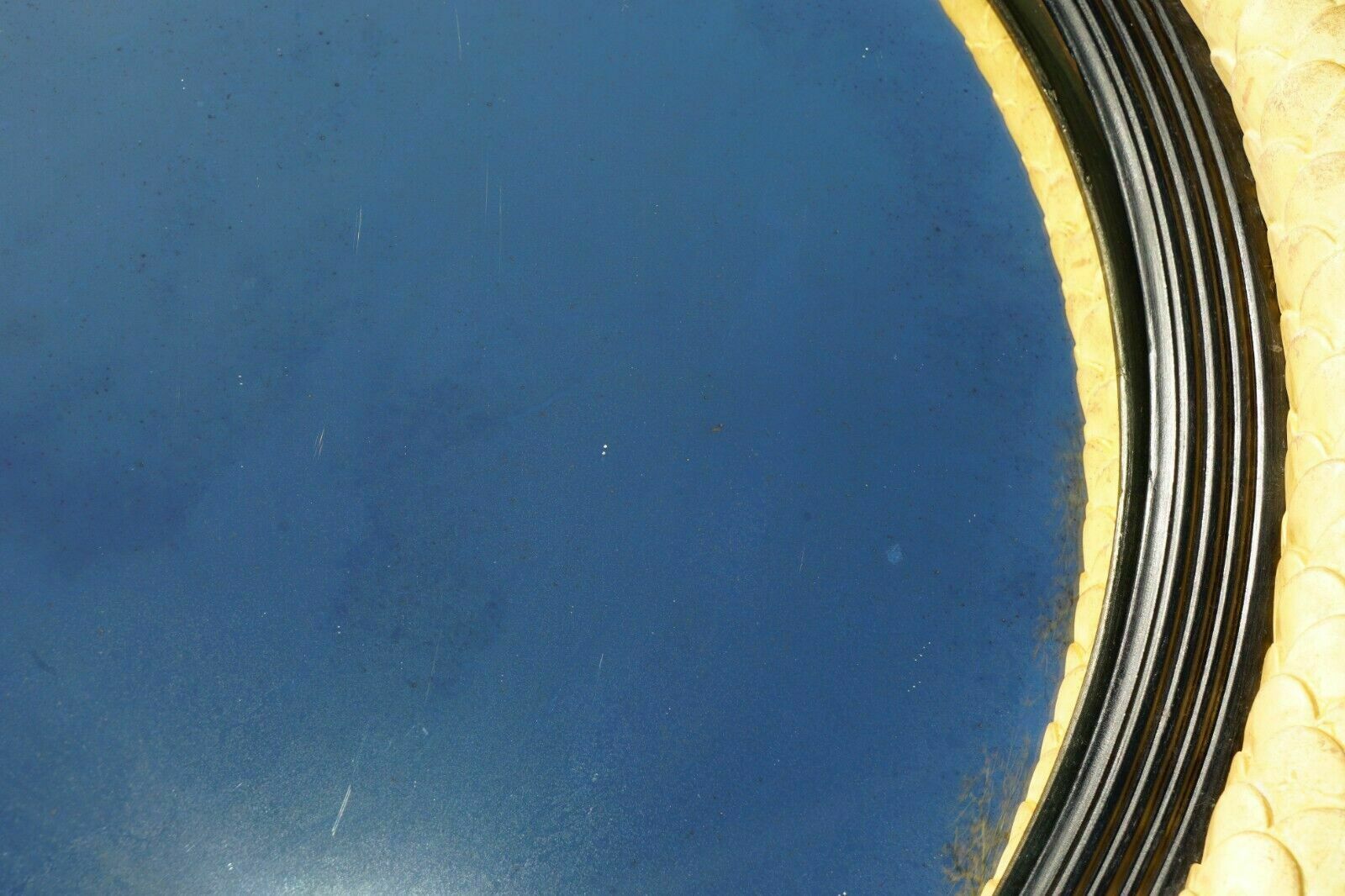 photo buy Pair Of Extra Large Stunning Regency Style Gold Gilt Twin Serpent Convex Mirrors