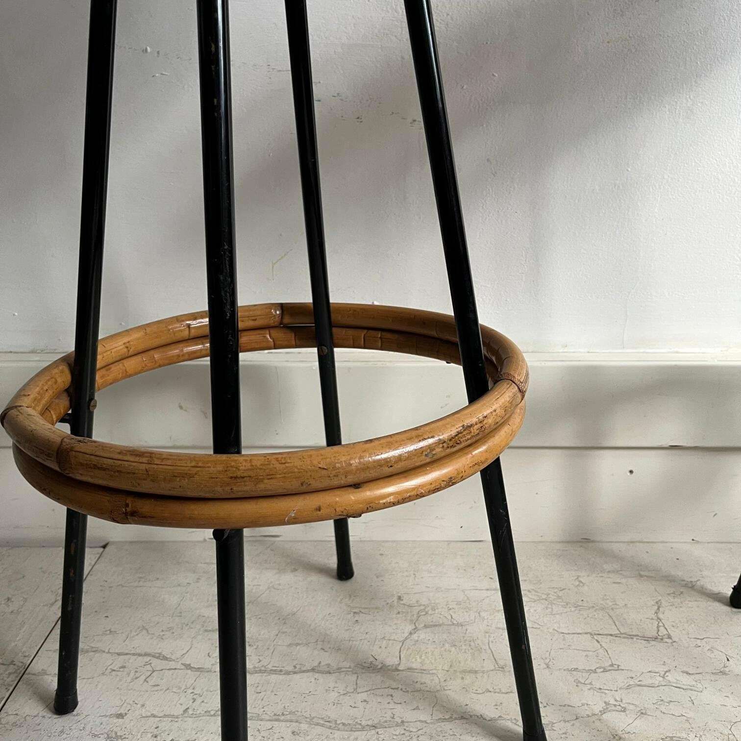 A Pair Of Dutch Bar Stools From Rohé Noordwolde, 1960s, Set Of 2 photo 1100.0