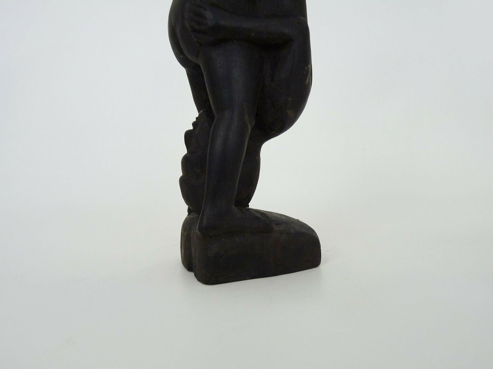 Vintage African Erotic Wooden Sculpture. Primitive Art African Art photo vintage