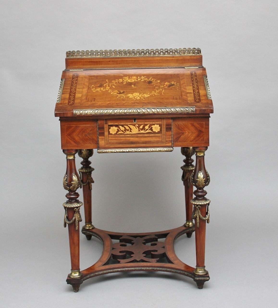 19th Century Kingwood And Ormolu Mounted Partners Desk photo 2450.0