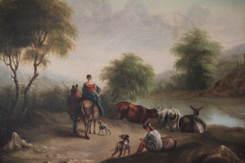 Oil Painting photo furniture