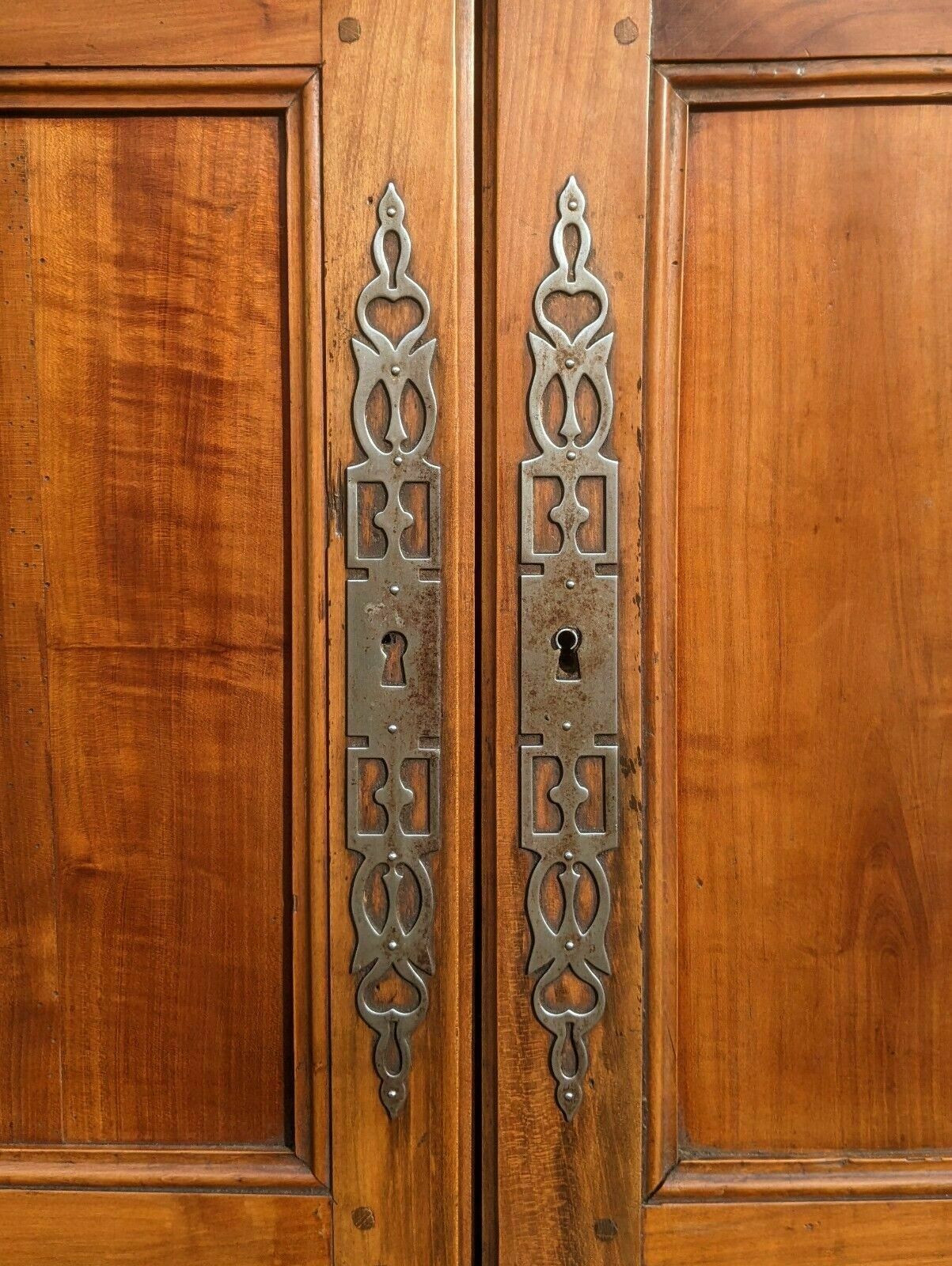 Antique French Pantry Cabinet Fruitwood Provence photo 1950.0