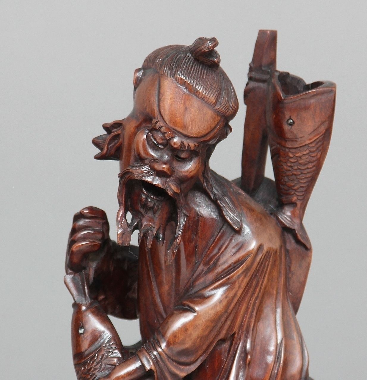 Pair 19th Century Chinese Figures photo vinterior