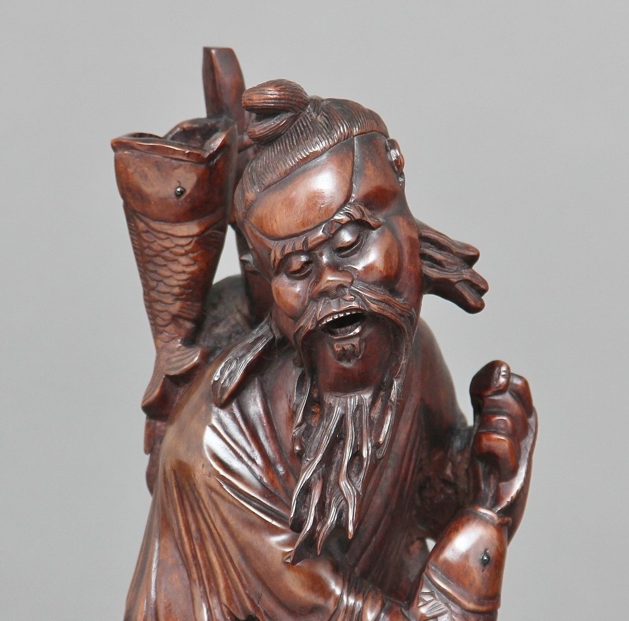 Pair 19th Century Chinese Figures photo buy