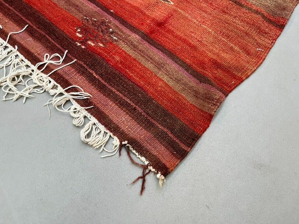 Large Vintage Turkish Kilim Rug 327x167 Cm Wool Kelim photo 475.0