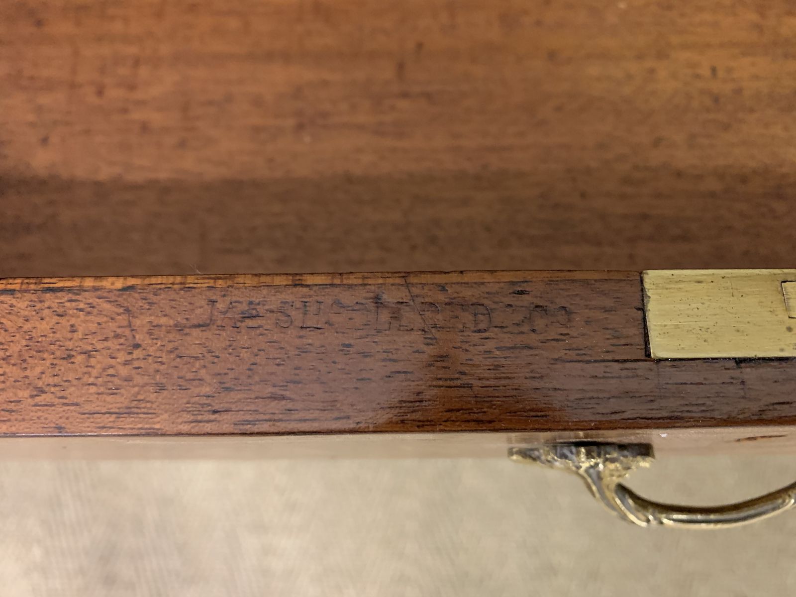 photo vinterior Victorian Inlaid Rosewood Writing Desk By Jas Shoolbred