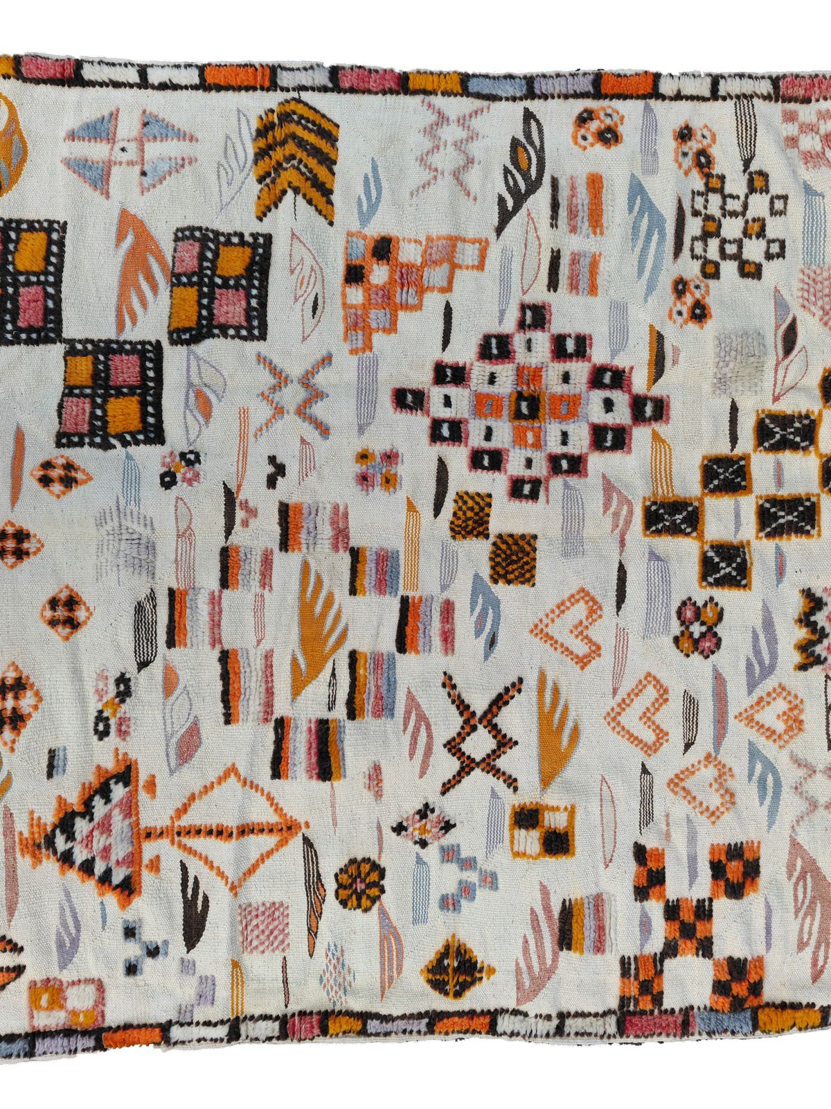 No Custom Fee. Shipped From Uk/ Handmade Large Colourful Moroccan Berber Rug. Camel Wool Carpet 8.5×4.9 Ft 265x150cm photo Textiles