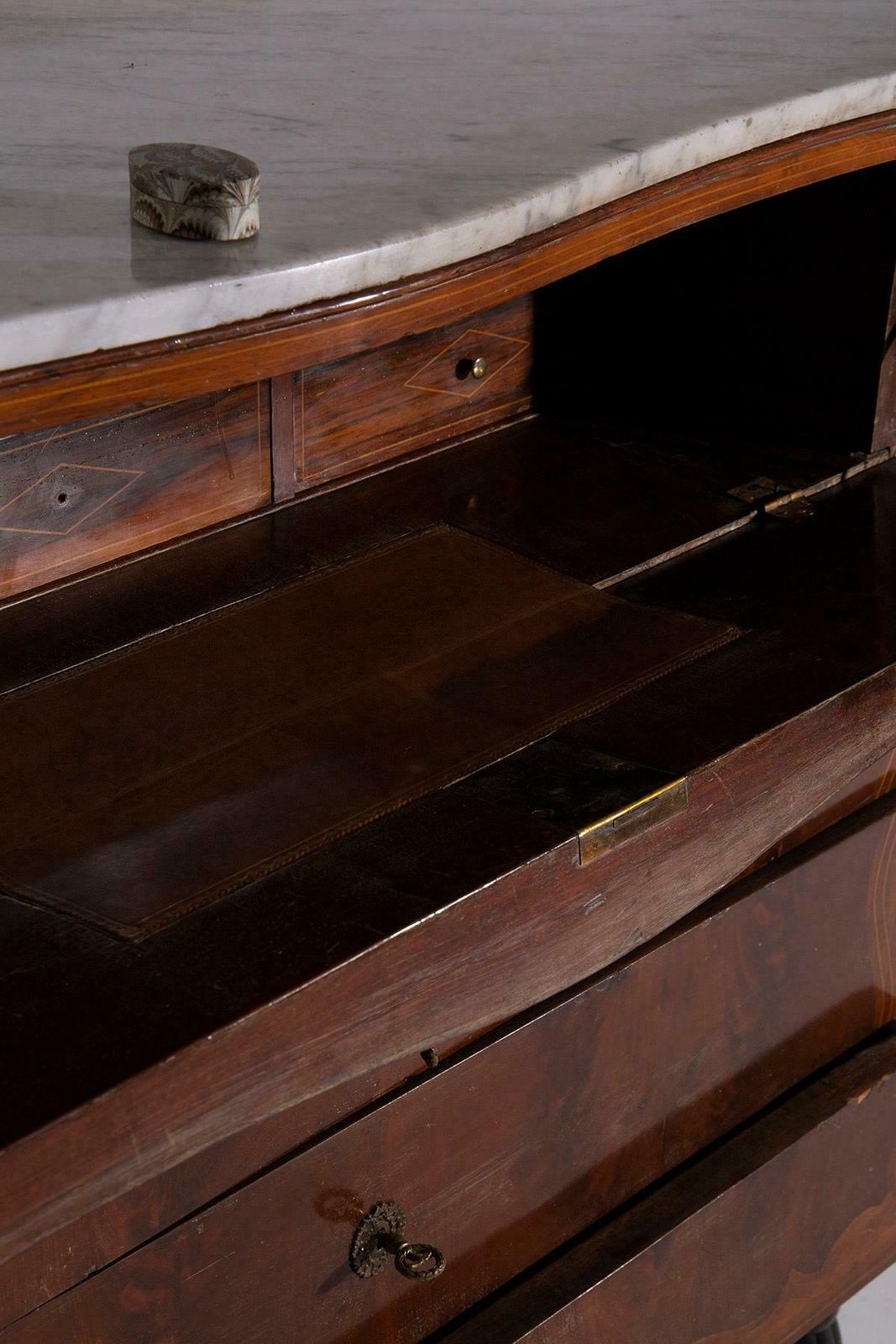 photo for sale Italian Wooden Desk Chest Of Drawers