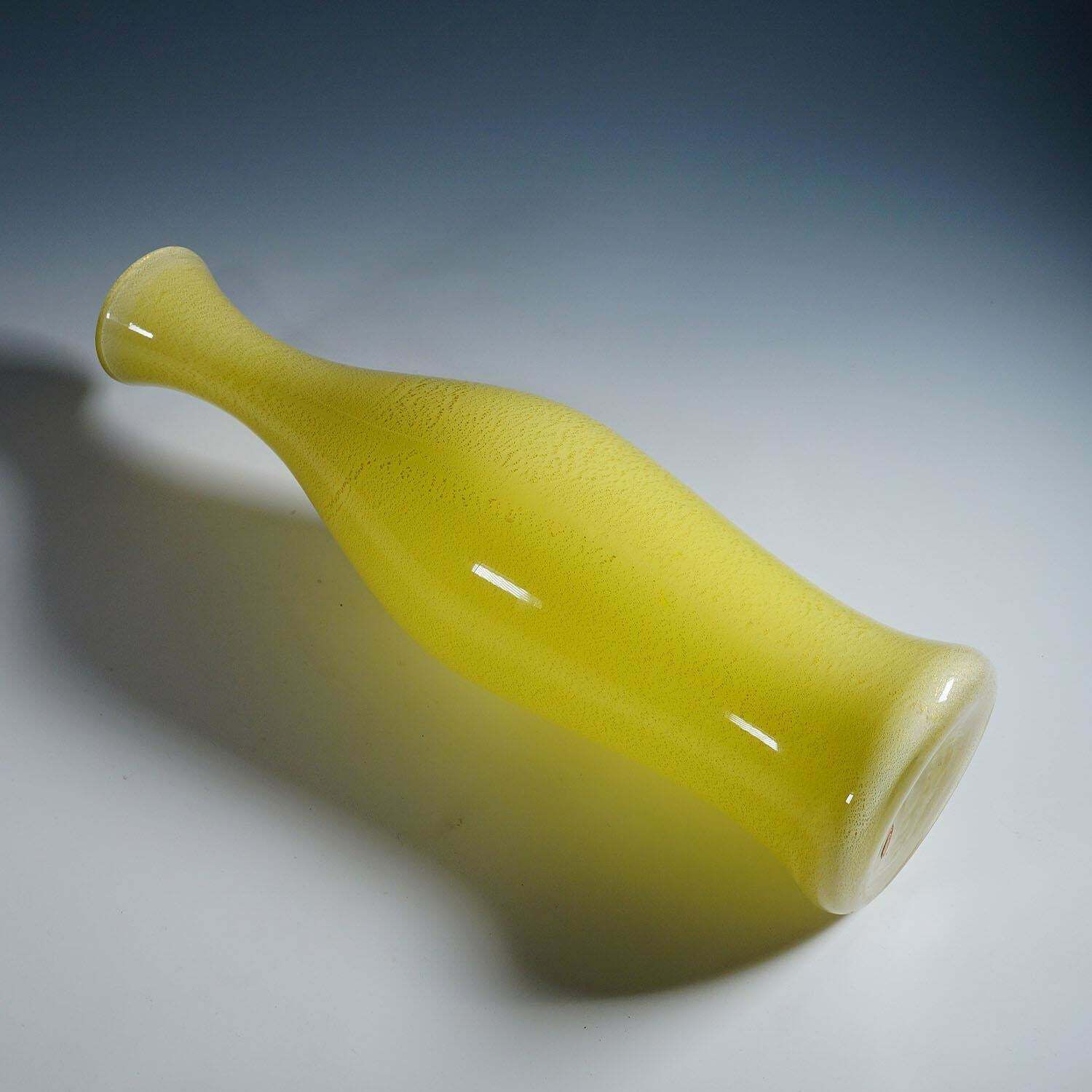 A Large Soffiato Glass Vase By Galliano Ferro, Murano Ca. 1950s photo for sale