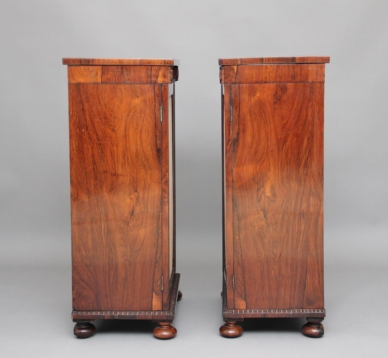Pair Of Early 19th Century Rosewood Pedestal Cabinets photo 2650.0