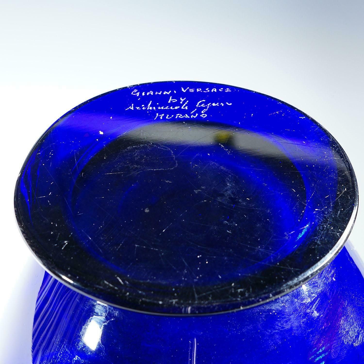 Art Glass Vase By Gianni Versage For Vetreria Archimede Seguso Ca. 1990s photo Home Decor