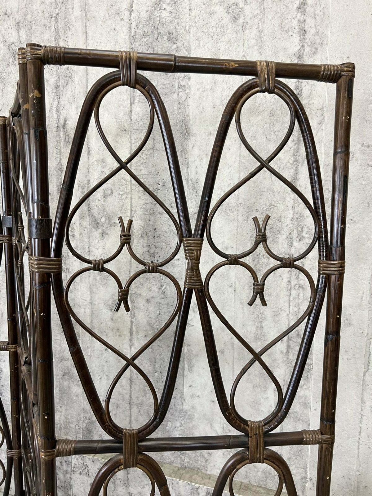Bamboo Screen Room Divider, 1960s photo Home Decor