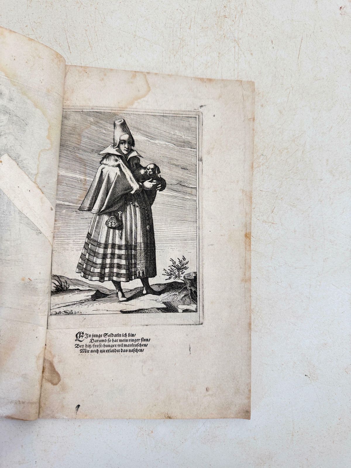 photo furniture Old Original Engraving With Soldiers Characters Dutch 17th Century Set Of 12