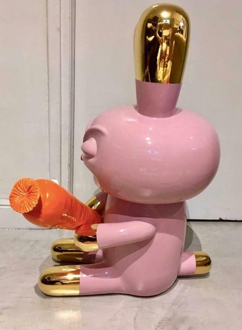 Massimo Giacon Ceramic Sculpture Love Carrot By Superego, Italy photo Home Decor