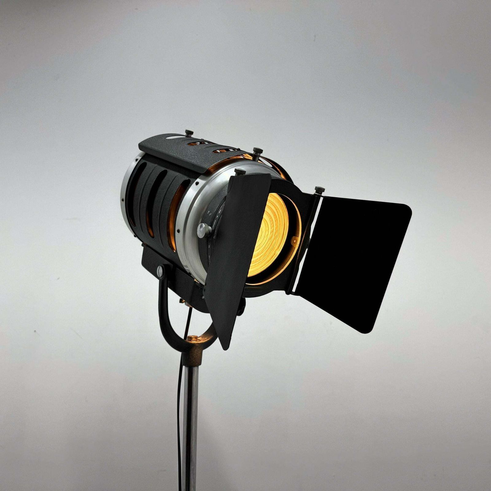 Mid Century Italian Cinema Spot Light Floor Lamp By Iff, 1950s 1960s photo Lighting