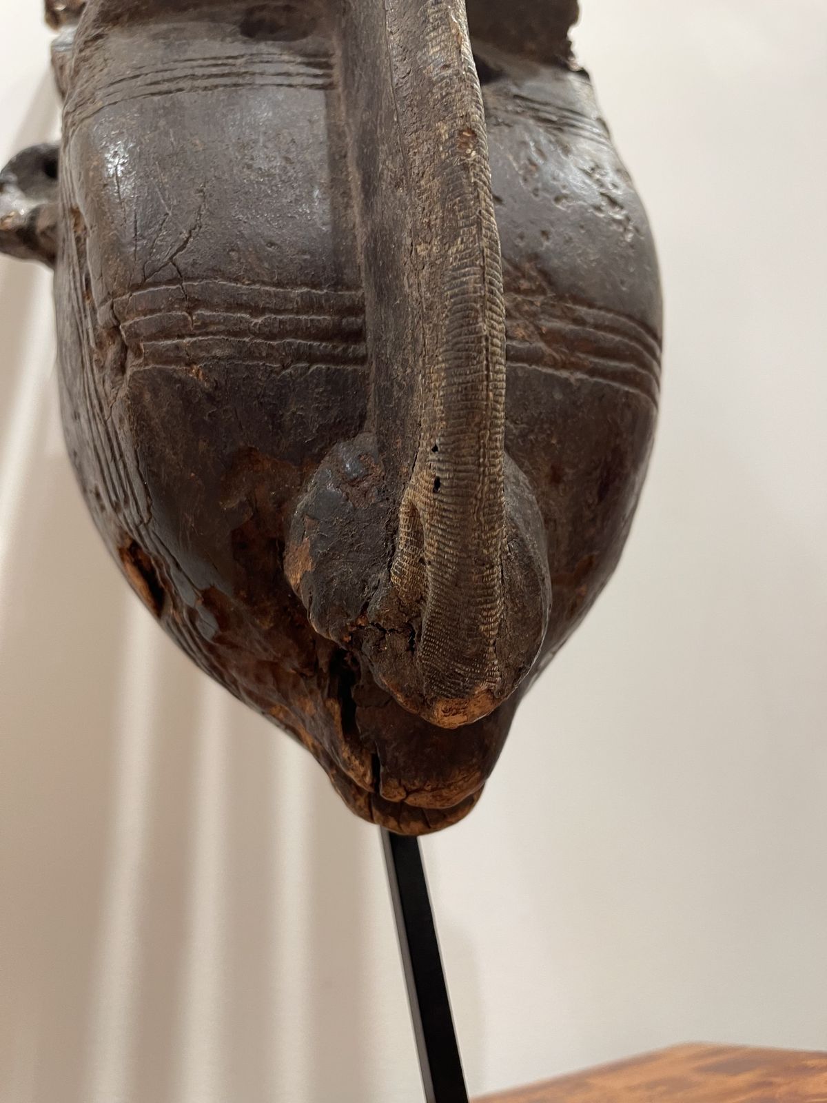 Seven Rams Ntomo Mask, Bamana Population, Mali, 1930   1940 photo for sale