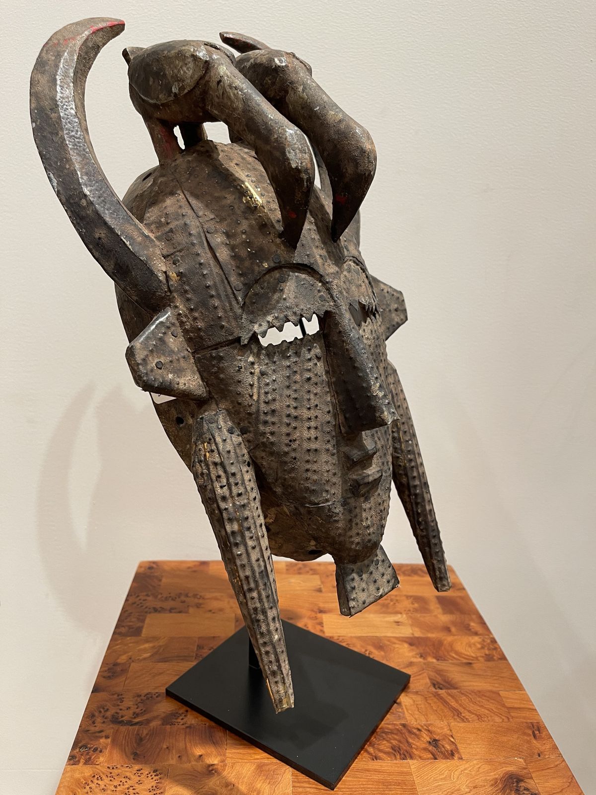 Kpélié Mask, Sénoufo Population, Ivory Coast, 1950 photo for sale