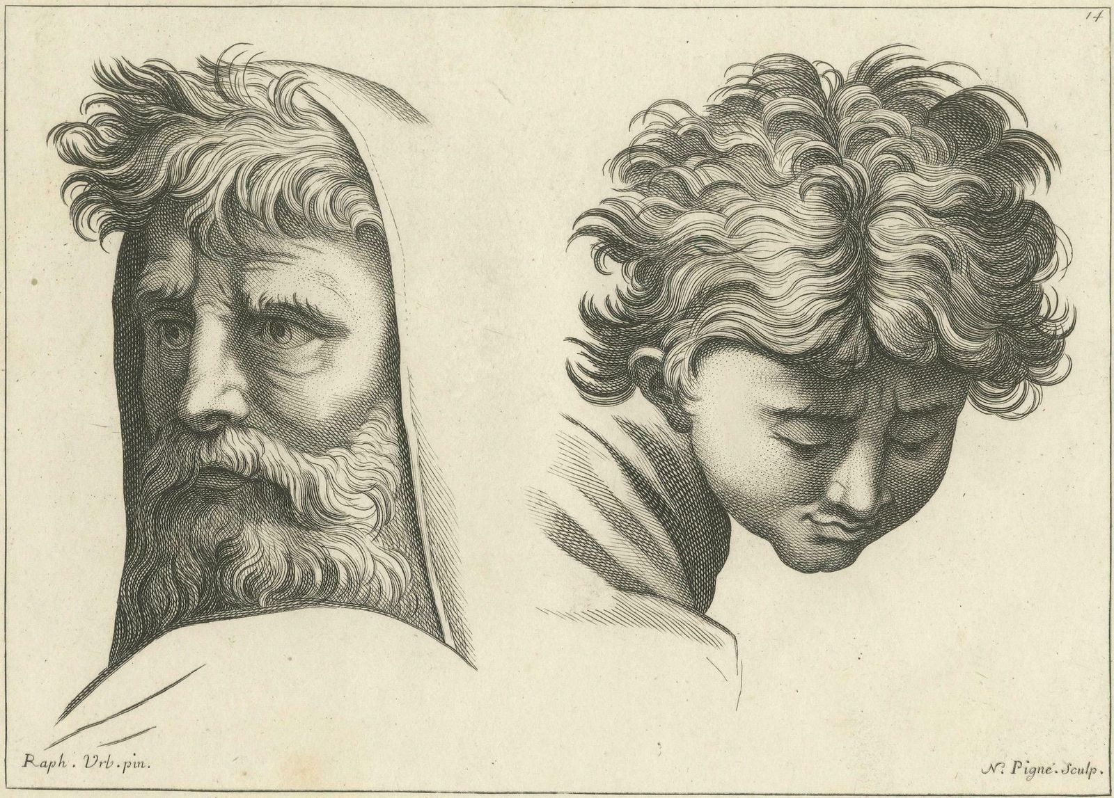 Wisdom And Innocence: Contrasts In Time By Pigné", 1740 photo furniture