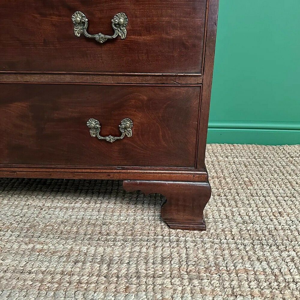 photo for sale Superb Quality Large Georgian Mahogany Antique Chest
