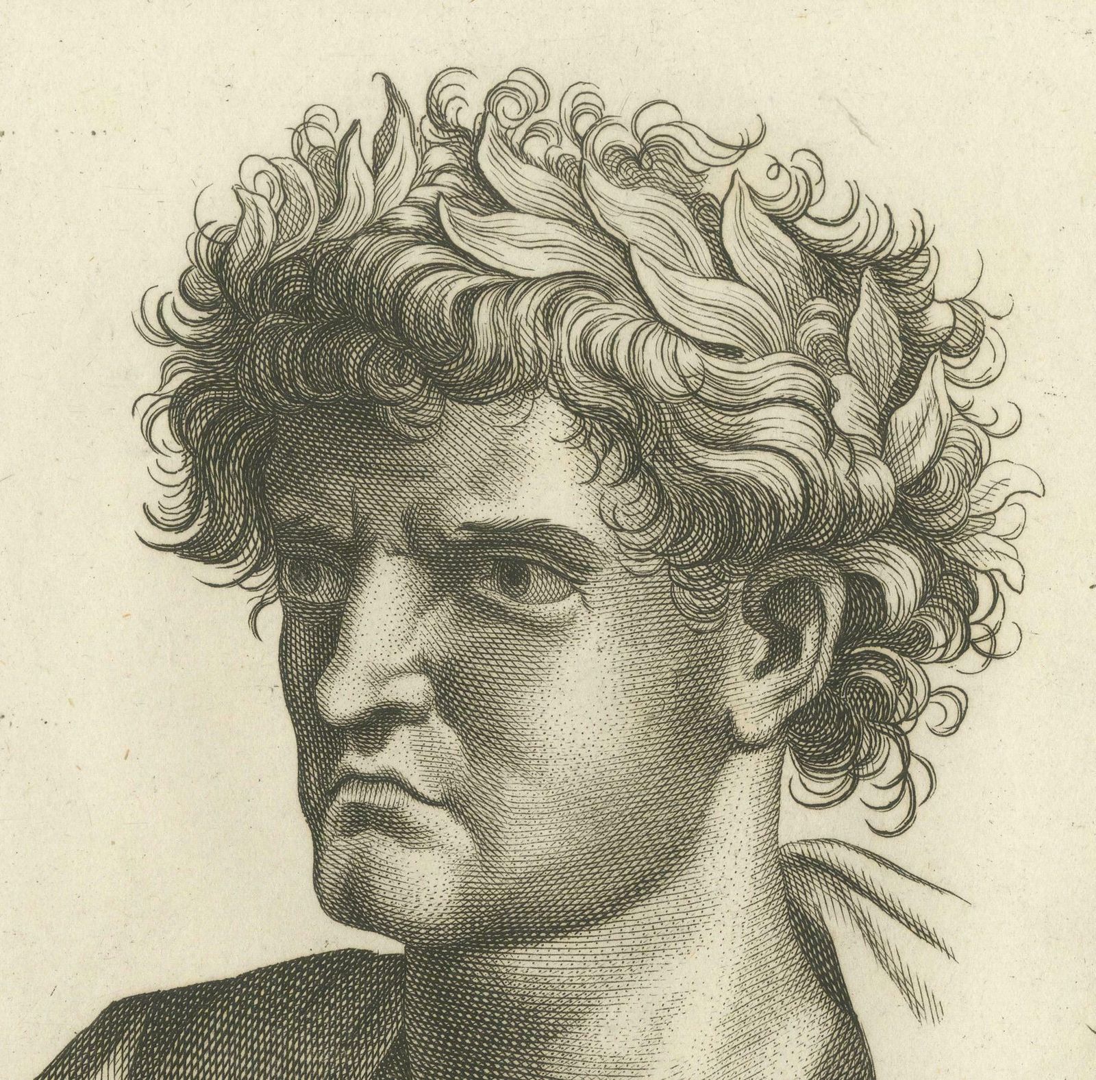 Contrast Of Time: Ancient Wisdom Engraved By Pigné, 1740 photo 370.0
