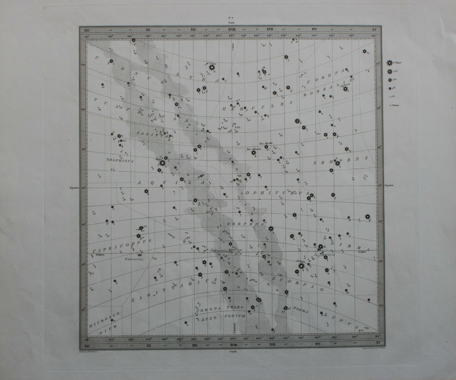 'Six Maps Of The Stars'  Sduk C1830 photo 360.0