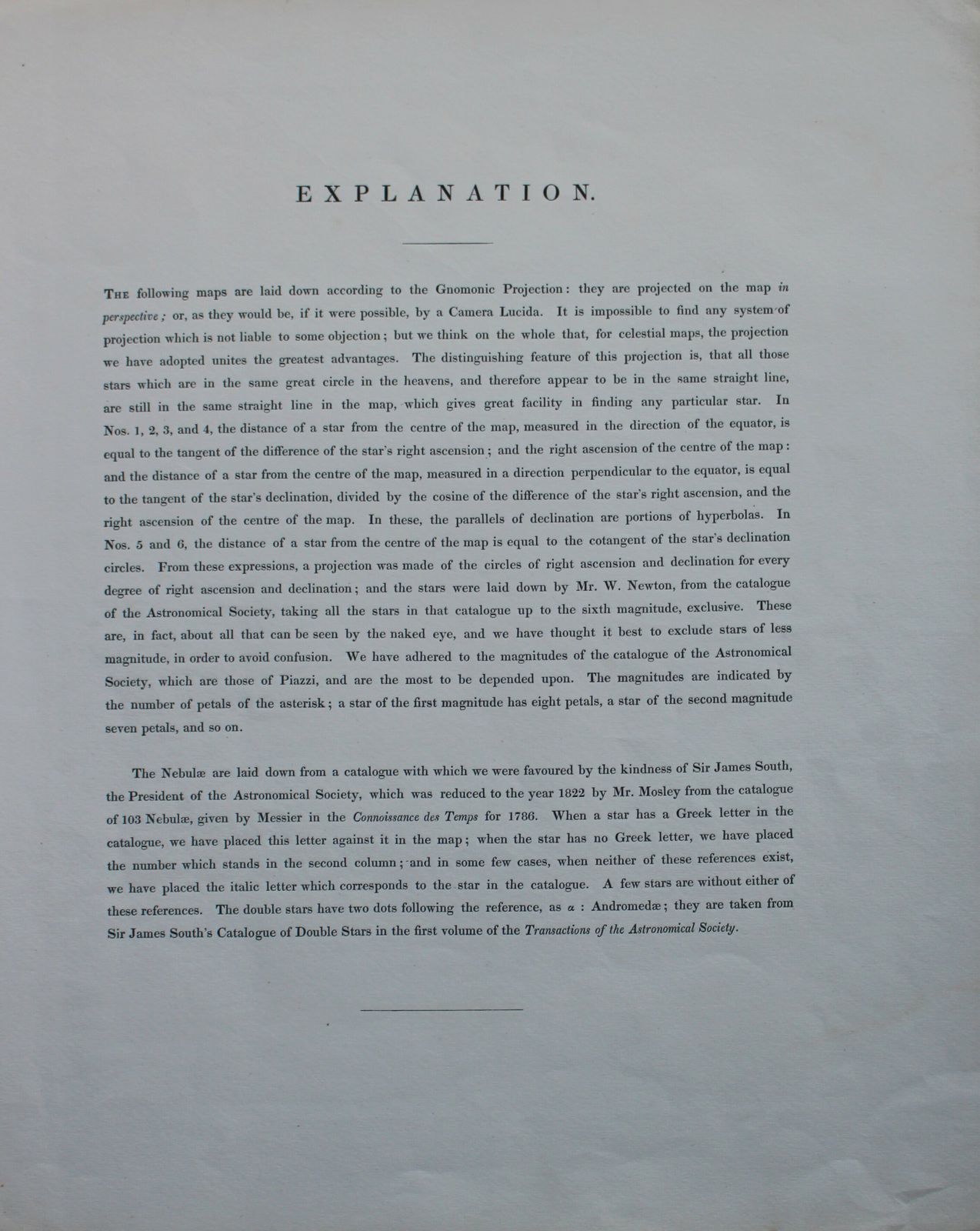'Six Maps Of The Stars'  Sduk C1830 photo vintage