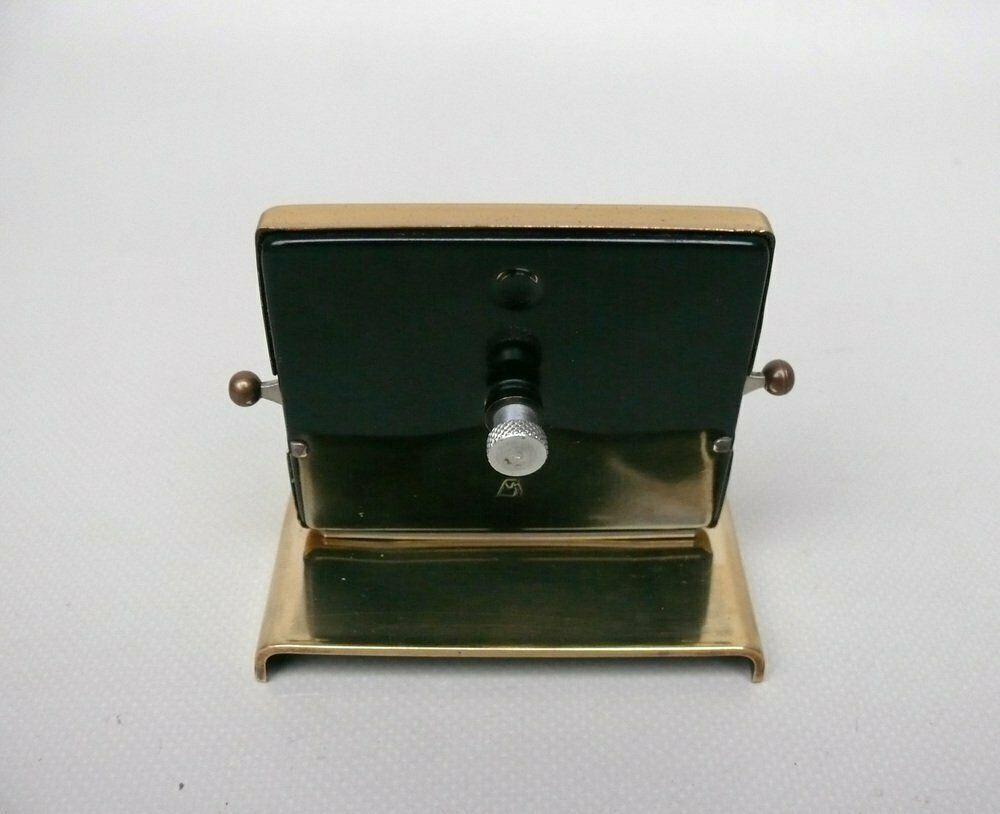 Bauhaus Eternal Calendar In Brass By Jakob Maul, 1930s photo buy